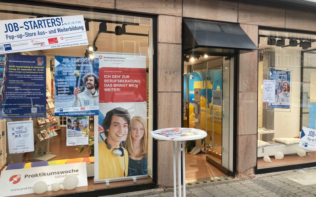 Jobangebote zum Mitnehmen: Der Pop-up Store am Josephsplatz