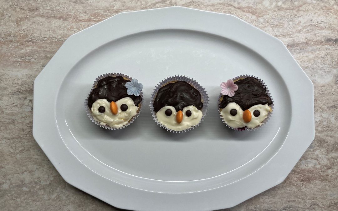 Kochen mit Kindern – Pinguinmuffins