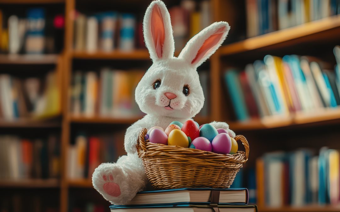 Von blauen Hasenohren und eierfindenden Drachen – ein Nest aus Osterbüchern